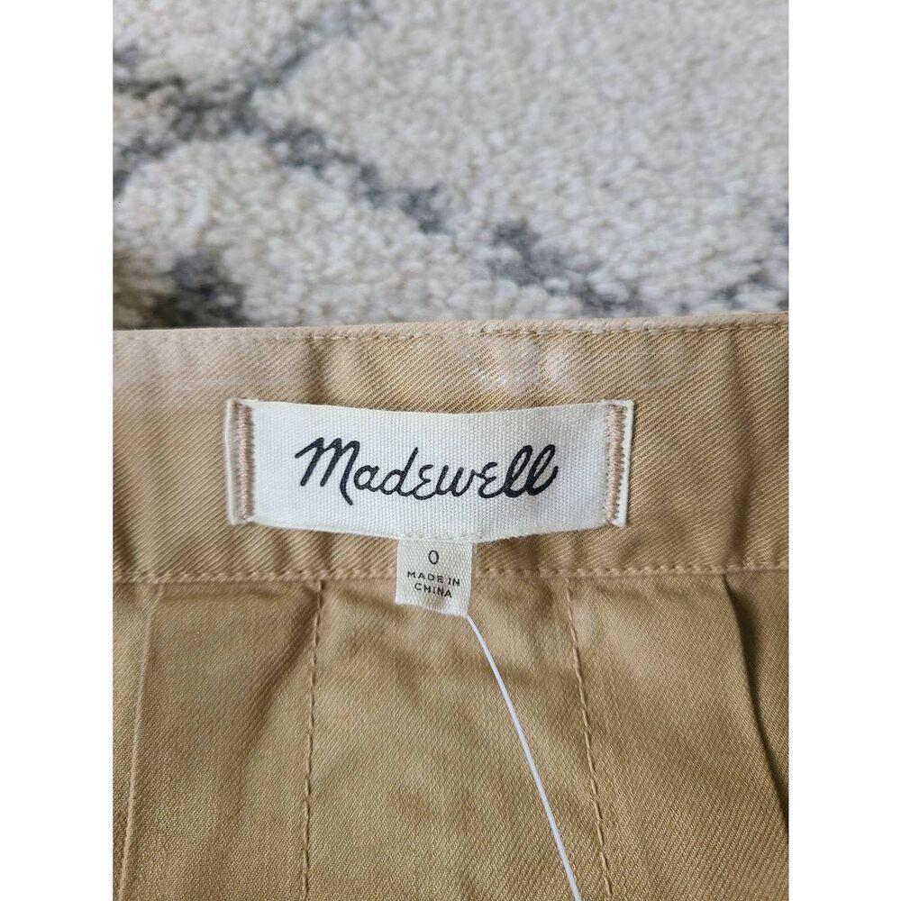 Madewell Mini Dress Womens 0 Beige Sleeveless Double Breasted Strapped Stylish - Picture 6 of 7
